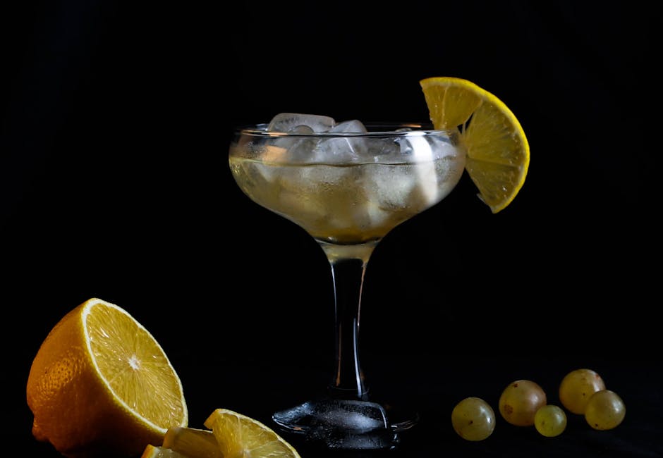 Boozy Lemon Cocktail