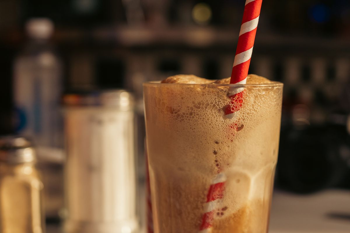 Boozy Root Beer Float