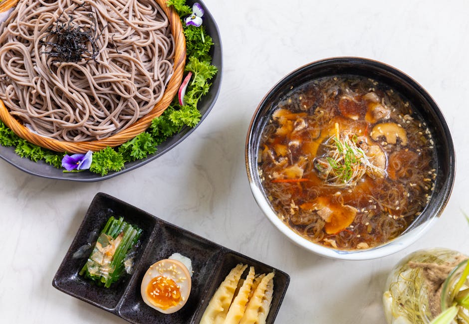Brothy Ginger-Miso Chicken Soba