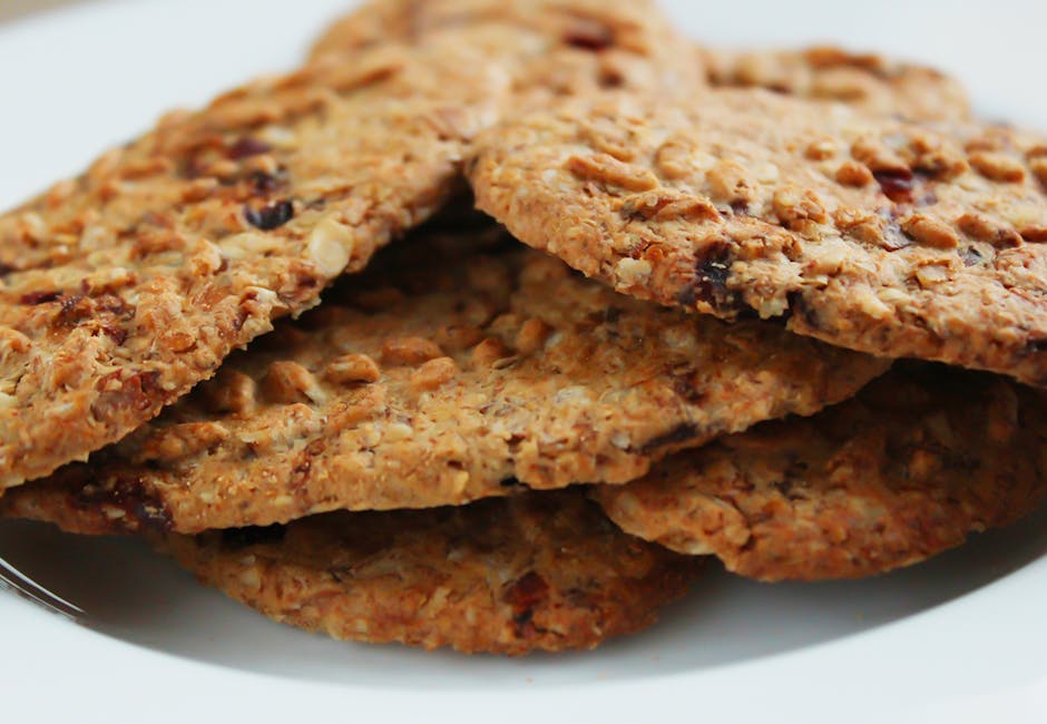 Orange Date Oatmeal Cookies