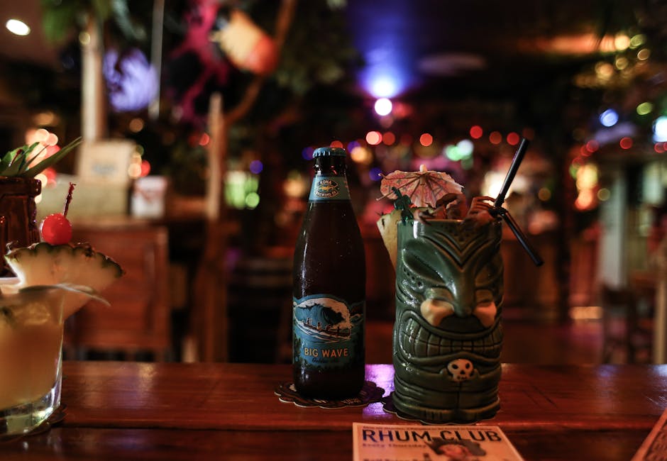 Rum Tiki Cocktail