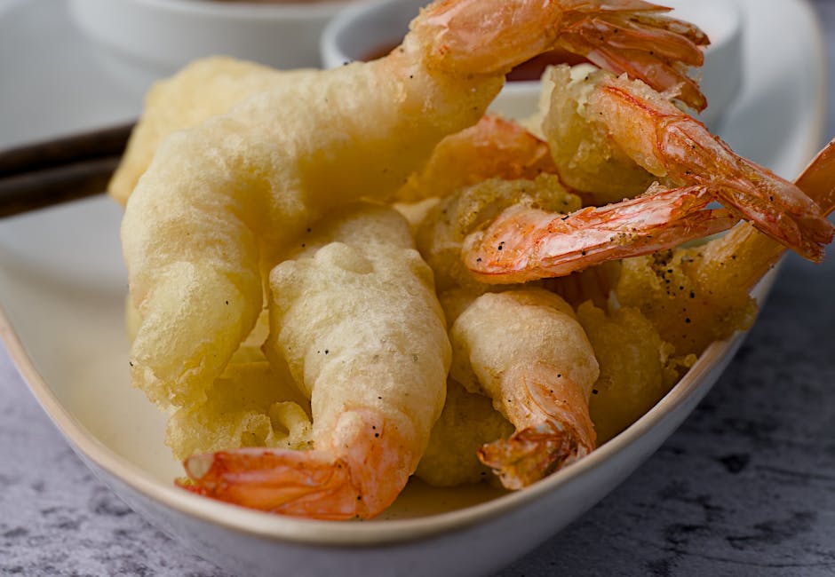 Tempura with Cold Batter