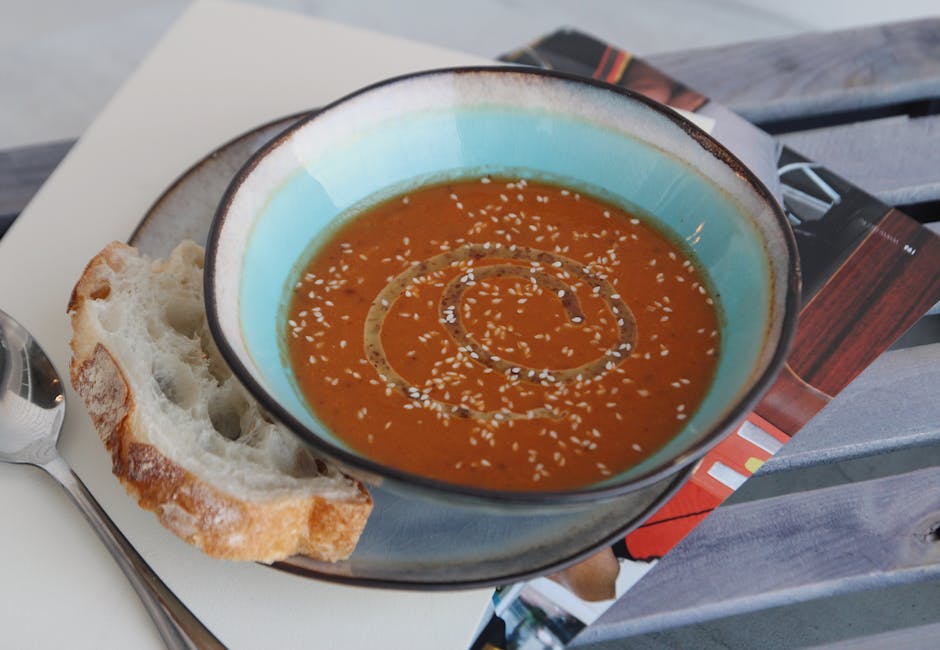 Tomato Bisque with Shallots and Cream